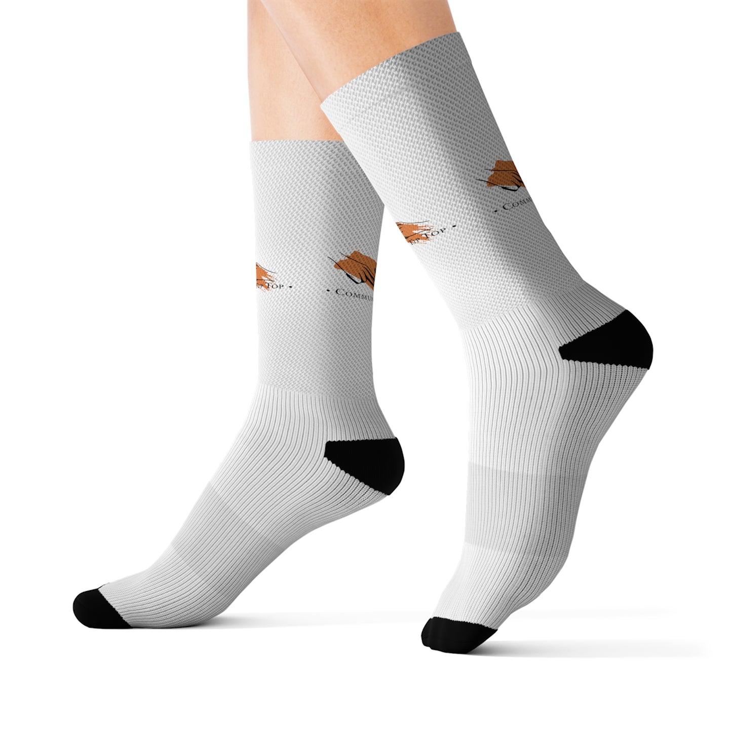 Community Tip Top Sublimation Socks