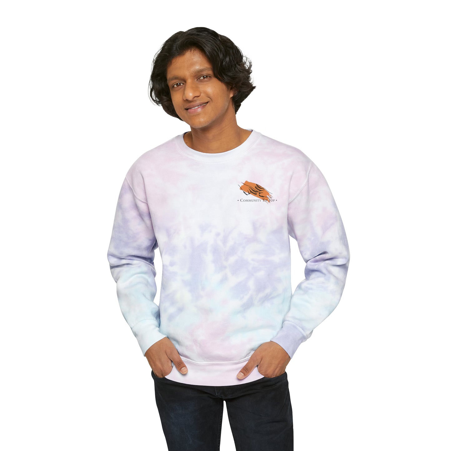 Community Tip Top Unisex Tie-Dye Sweatshirt