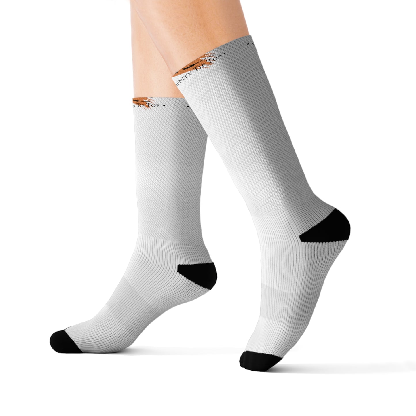 Community Tip Top Sublimation Socks